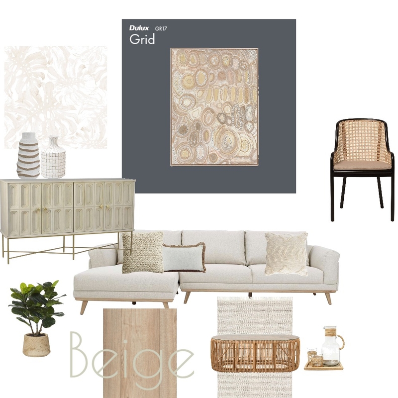 Beige Mood Board by Beautiful Rooms By Me on Style Sourcebook