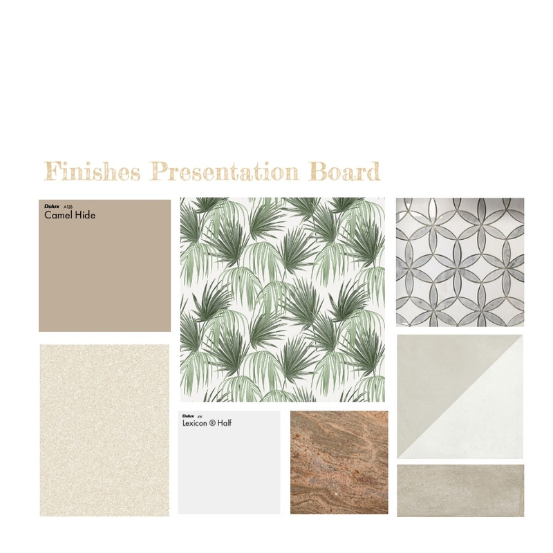 Finishes Presentation Board Earthy Organic Mood Board by Bilon on Style Sourcebook