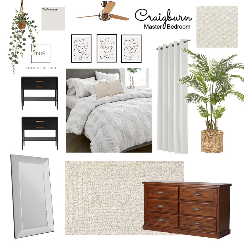 Craigburn -Master Bedroom (option F) Mood Board by Nis Interiors on Style Sourcebook