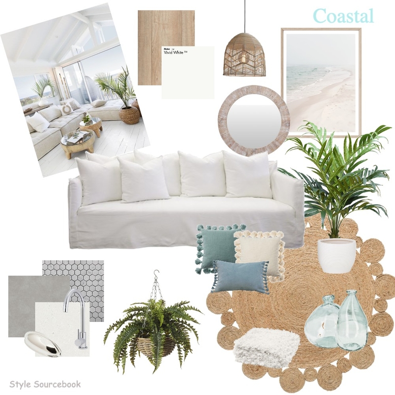 Coastal Mood Board by kirstycar on Style Sourcebook