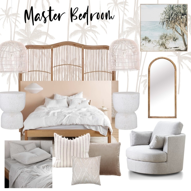 Esplanade Master Bedroom Mood Board by The Property Stylists & Co on Style Sourcebook