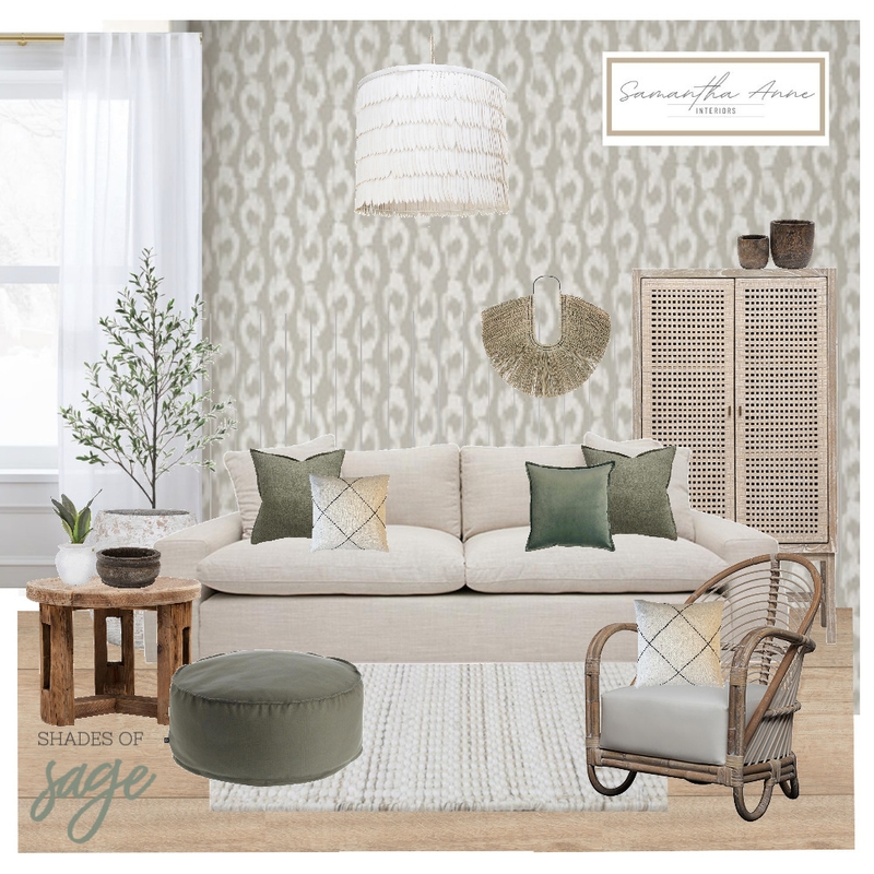 Shades of Sage Mood Board by Samantha Anne Interiors on Style Sourcebook