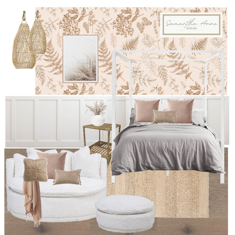 Shades of Pink & Peach Mood Board by Samantha Anne Interiors on Style Sourcebook