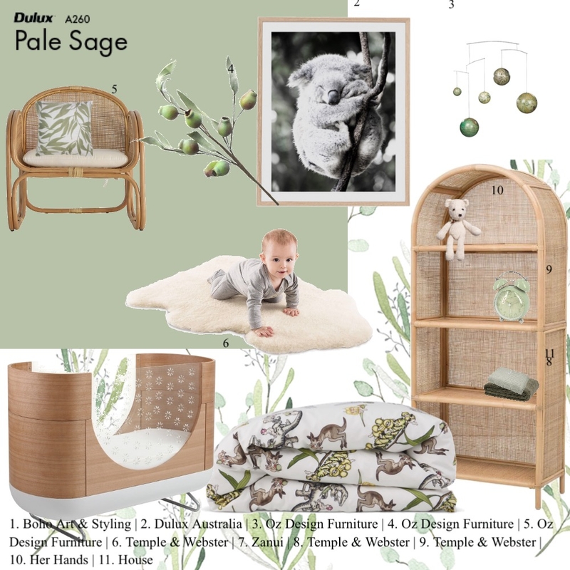 Sage Green Mood Board by Sian Sampey on Style Sourcebook