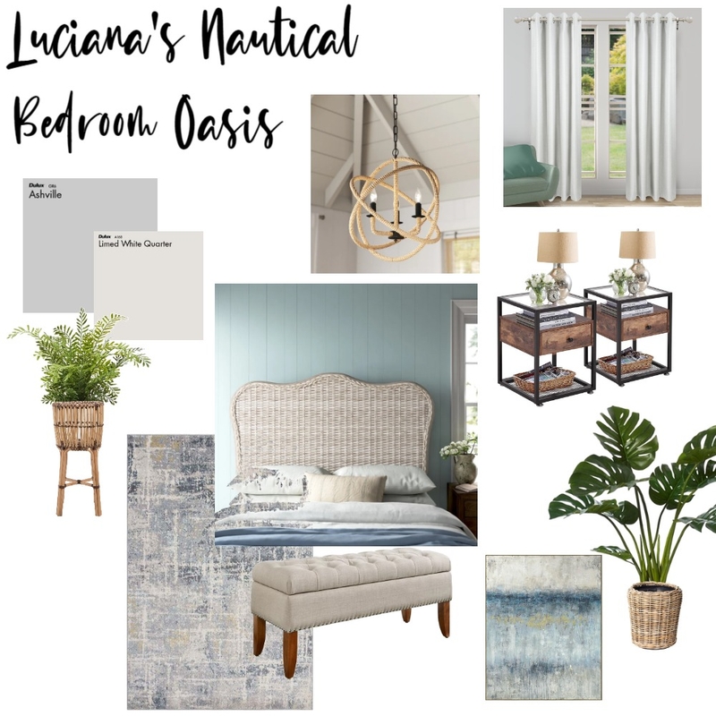 Luciana's Nautical Bedroom Mood Board by SydneyFranke on Style Sourcebook