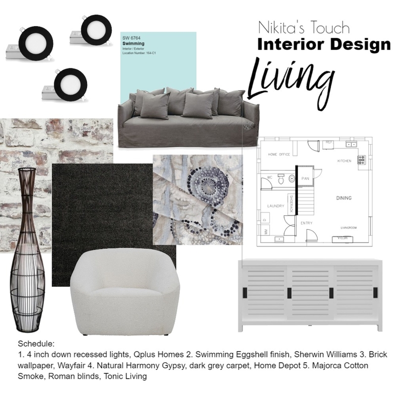 living module 9 Mood Board by ns100s on Style Sourcebook