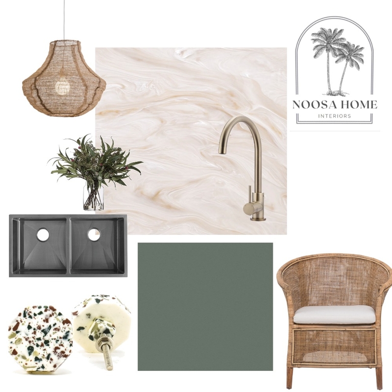 Kitchen Green & Cream Mood Board by TCH Interiors on Style Sourcebook