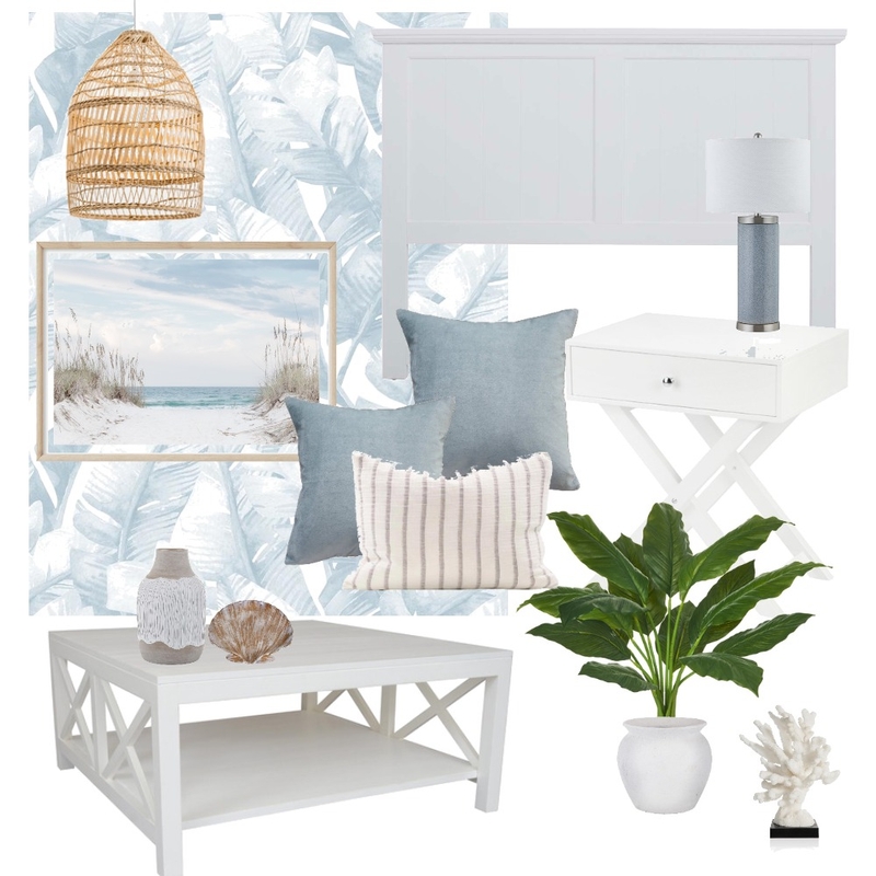 Bedroom 2 Mood Board by Coastalhamptonstyle on Style Sourcebook