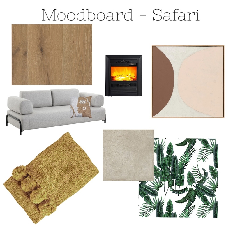 Safari Mood Board by Isabel Farfi on Style Sourcebook