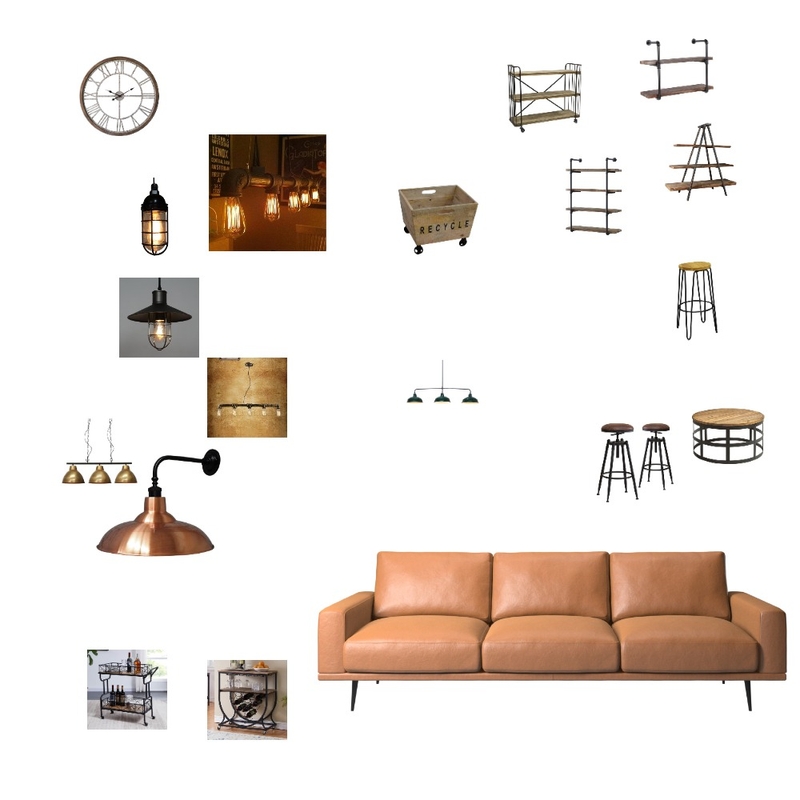 Industrial - practise Mood Board by Caroline.barkey on Style Sourcebook