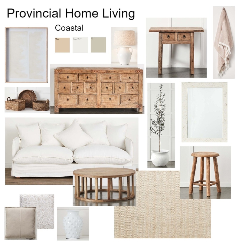 Coastal Living Mood Board by PHL - VM on Style Sourcebook