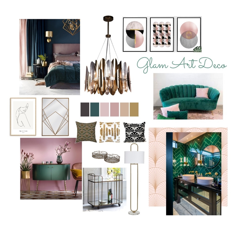 Art Deco Mood Board by Wingchick on Style Sourcebook