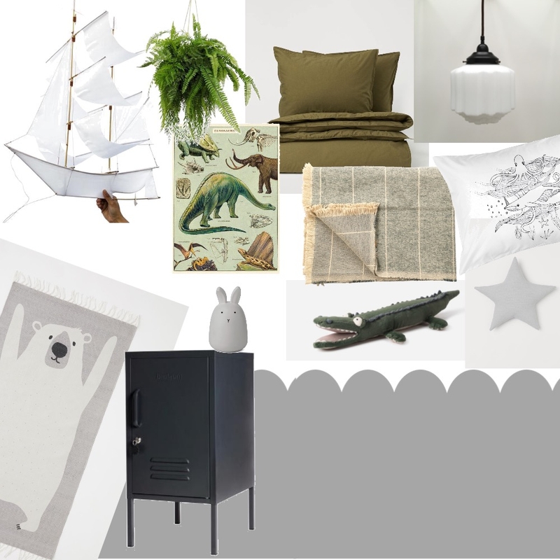 Freddie's Room Mood Board by claudiareynolds on Style Sourcebook