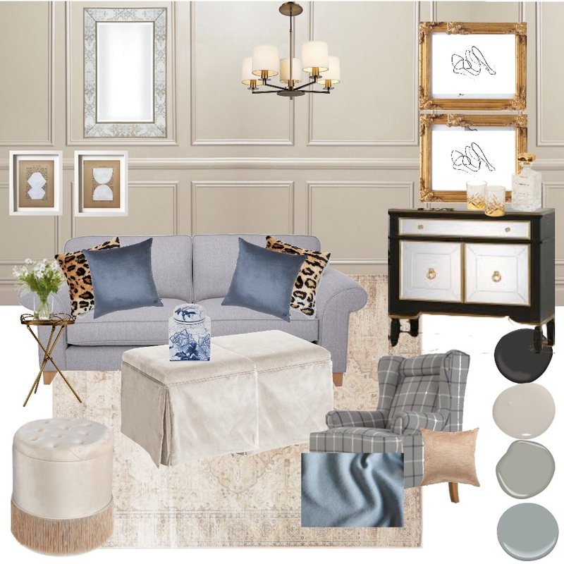 Living room - Roberta Mood Board by RLInteriors on Style Sourcebook