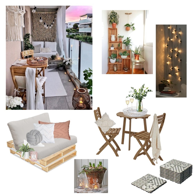 Boho Balcony Mood Board by Petra Hribova on Style Sourcebook