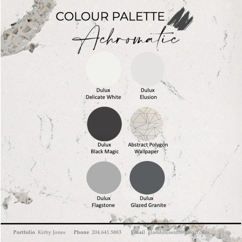 achromatic scheme Mood Board by KJ on Style Sourcebook