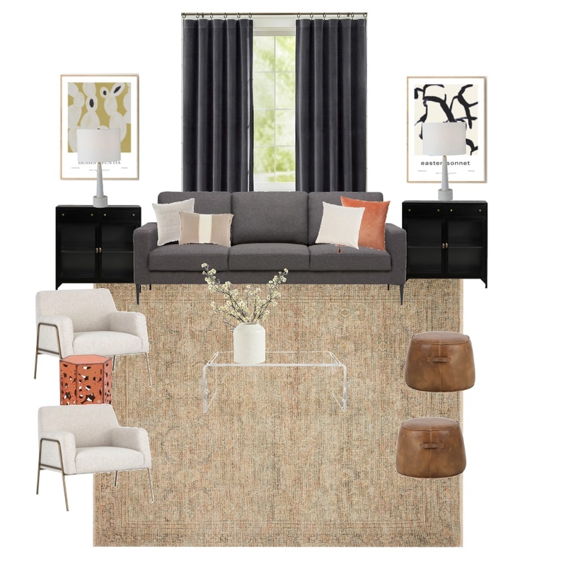 Julielivingroom Mood Board by LC Design Co. on Style Sourcebook