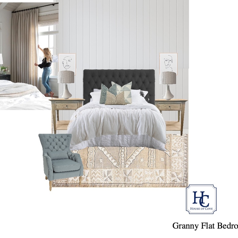 Granny flat bedroom Mood Board by House of Cove on Style Sourcebook