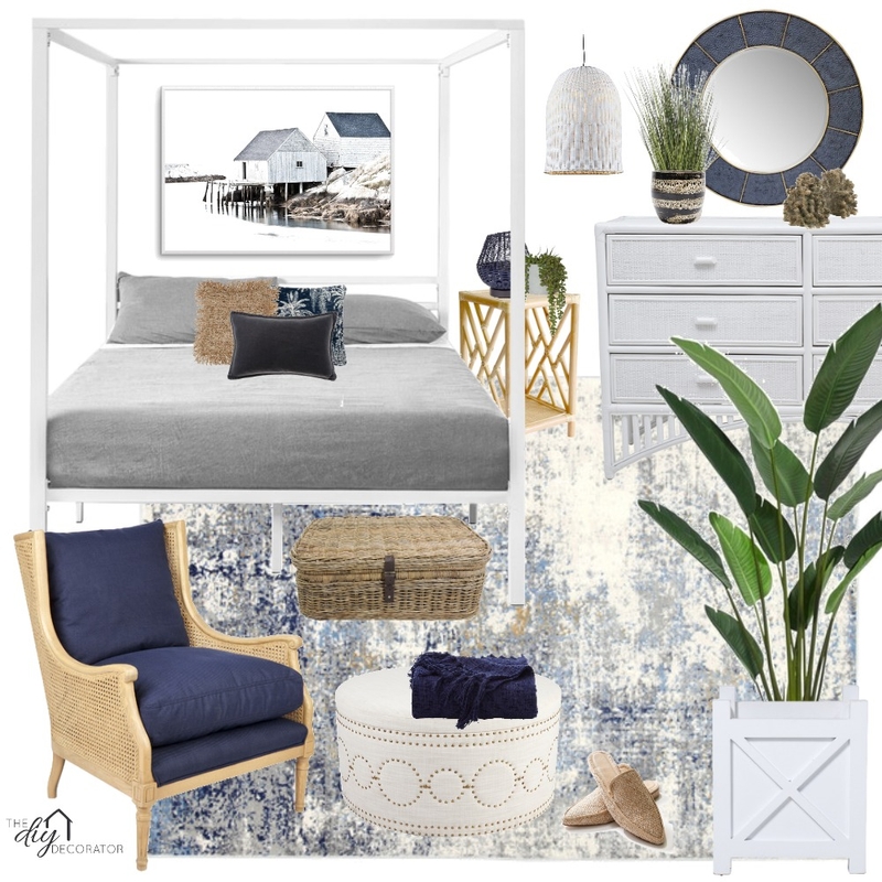 Navy Mood Board by Thediydecorator on Style Sourcebook