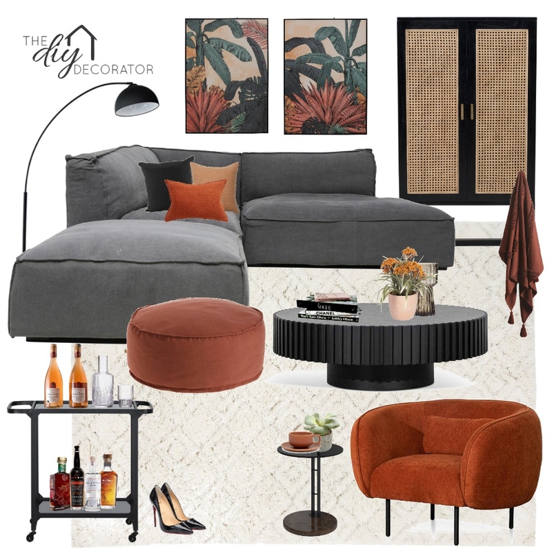 Rust Mood Board by Thediydecorator on Style Sourcebook