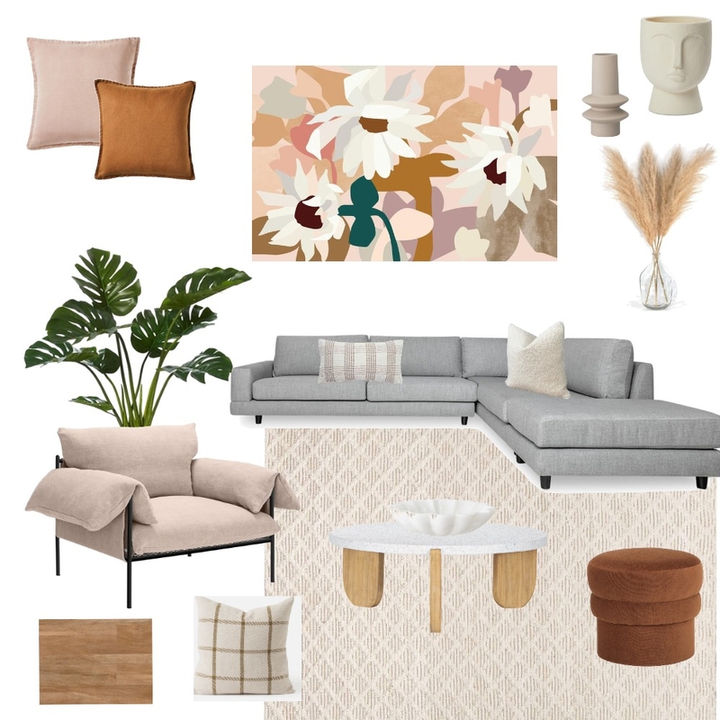 Melissa Living Room 4 Mood Board by Andi on Style Sourcebook