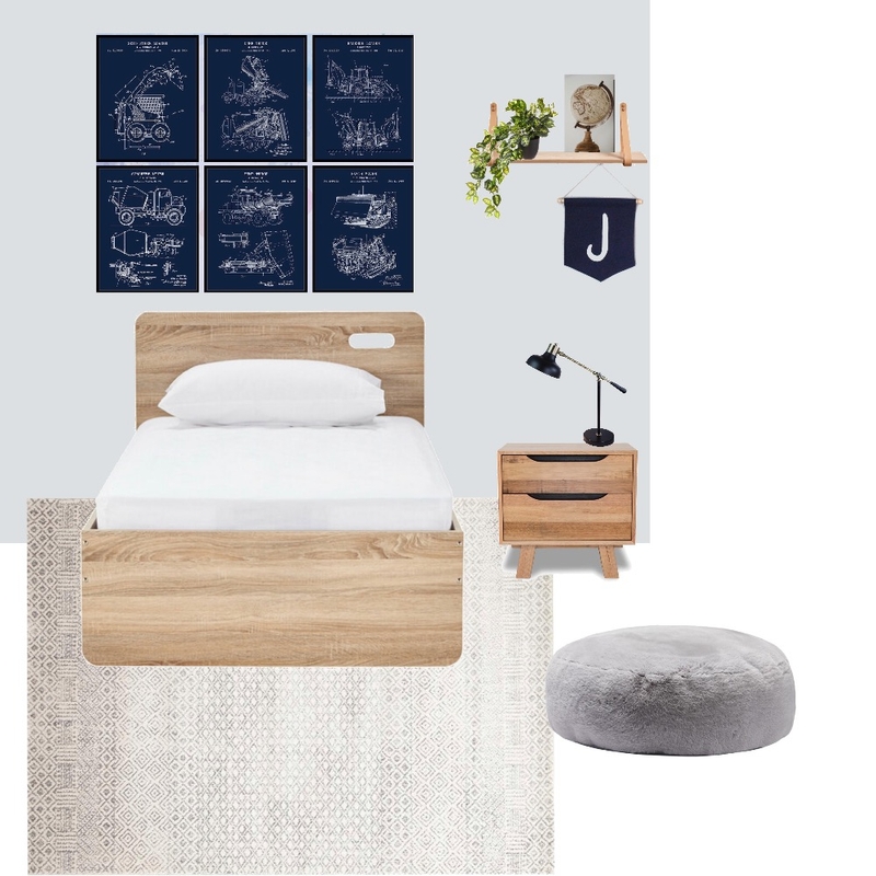 Jackos Big Boy Room Mood Board by Sculla on Style Sourcebook