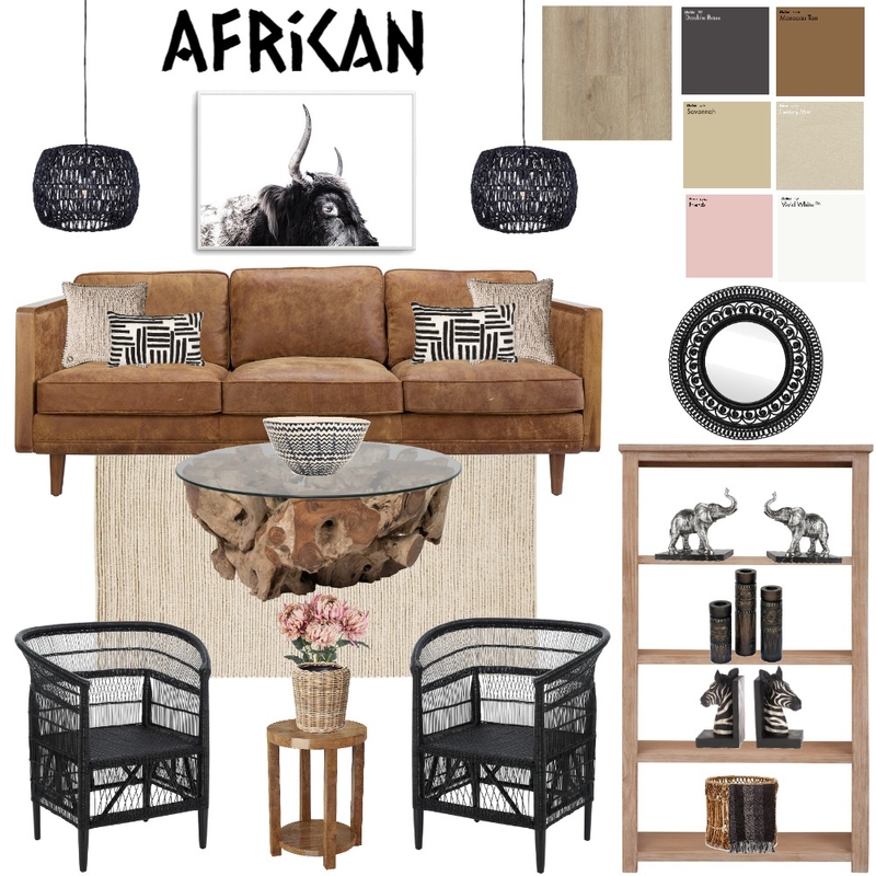 African Mood Board by jamiej on Style Sourcebook