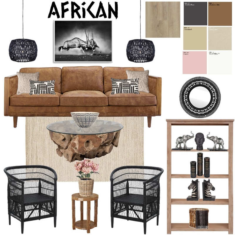 African Mood Board by jamiej on Style Sourcebook