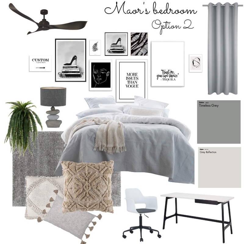 משפחת סגס: חדר של מאור: אופציה 2 Mood Board by Marin-a on Style Sourcebook