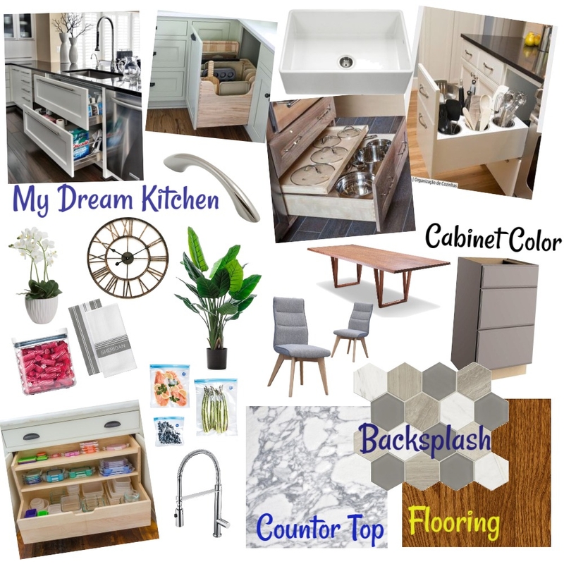 My Dream Kitchen Mood Board by DoveGrace on Style Sourcebook