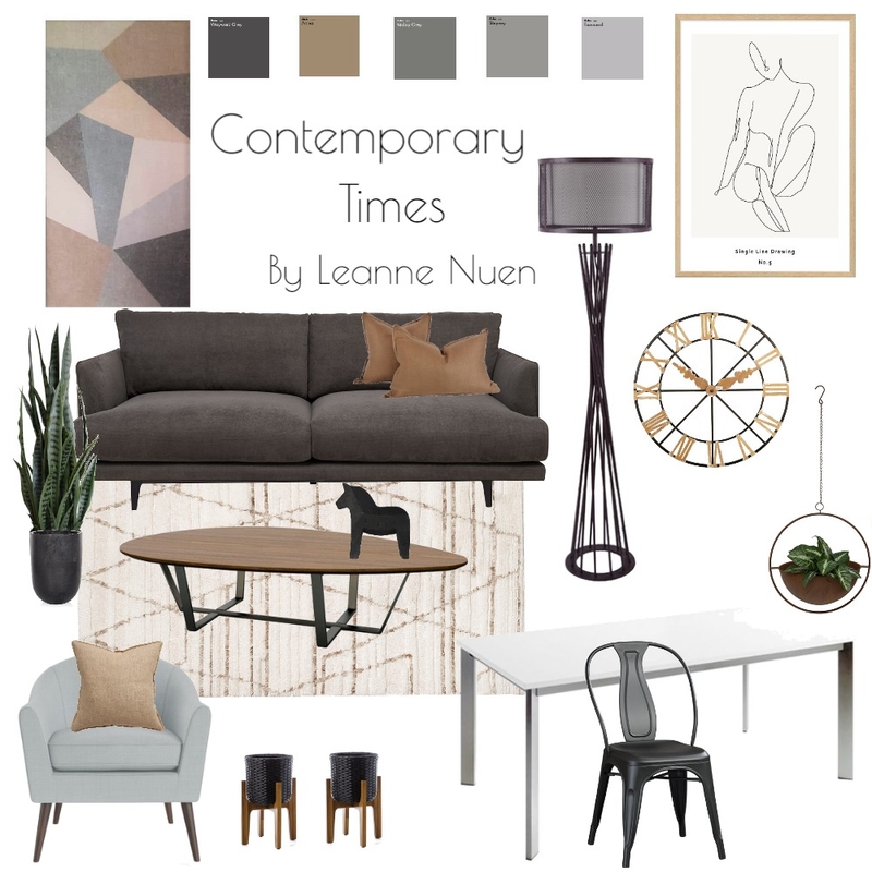 Contemporary Times Mood Board by leanne.nuen@gmail.com on Style Sourcebook