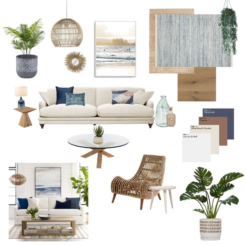 Final Coastal Mood Board by HollyJoreteg on Style Sourcebook