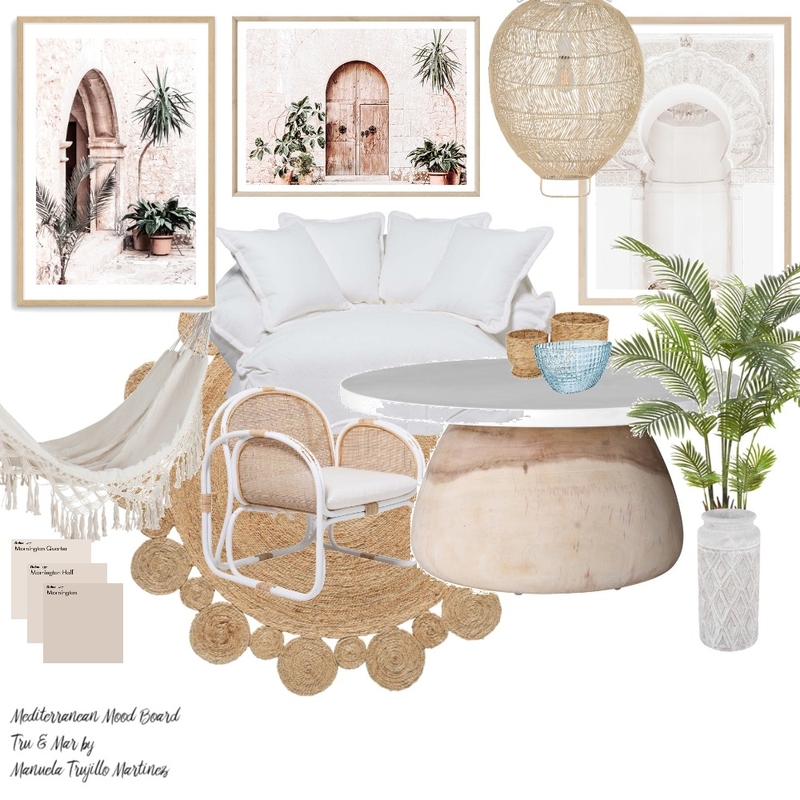 Mediterranean Mood Board by Tru&Mar on Style Sourcebook