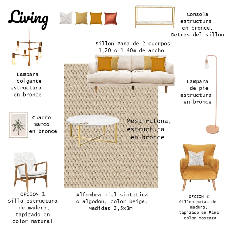 LIVING Mood Board by nanitoaldana on Style Sourcebook