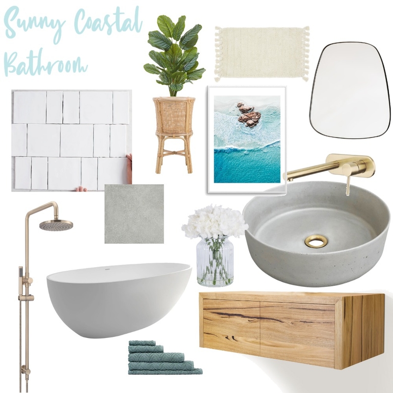 SUNNY COASTAL UNIT Mood Board by aflish on Style Sourcebook