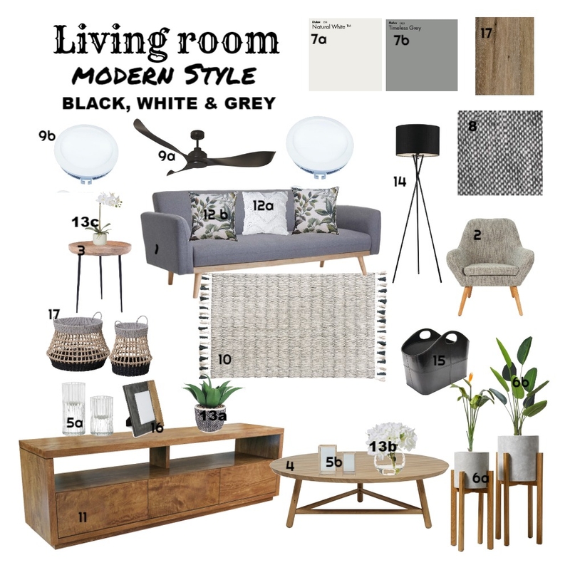 Living Room Mood Board by Spook103 on Style Sourcebook