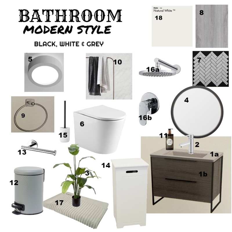 Bathroom Mood Board by Spook103 on Style Sourcebook