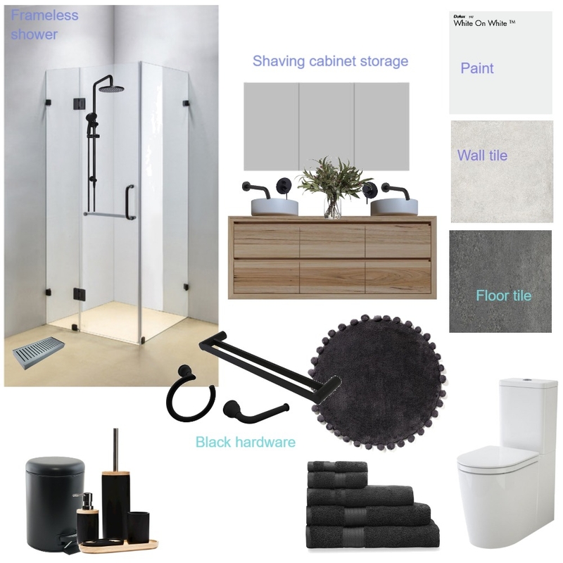 Karen's ensuite bathroom Mood Board by BelindaKis on Style Sourcebook