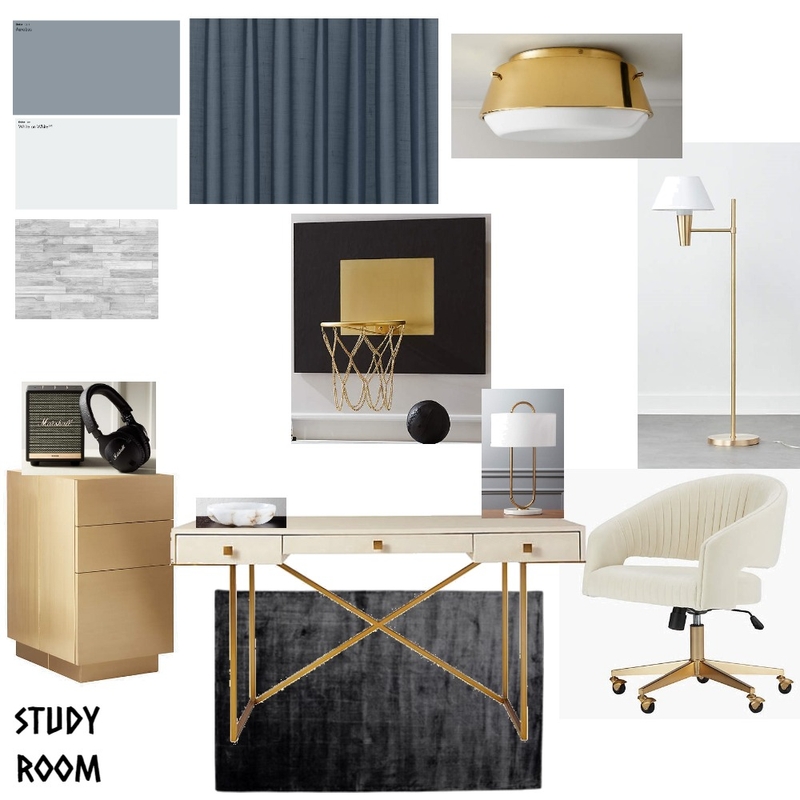 STUDY ROOM MODULE 9 Mood Board by Angelian Luca on Style Sourcebook