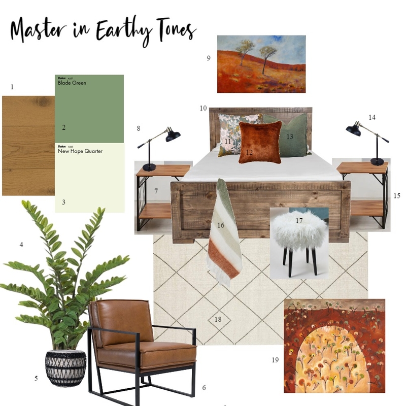 Bedroom Makeover Mood Board by Lauren Stirling on Style Sourcebook