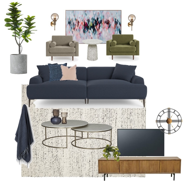 Living space Mentone Mood Board by styledbymona on Style Sourcebook