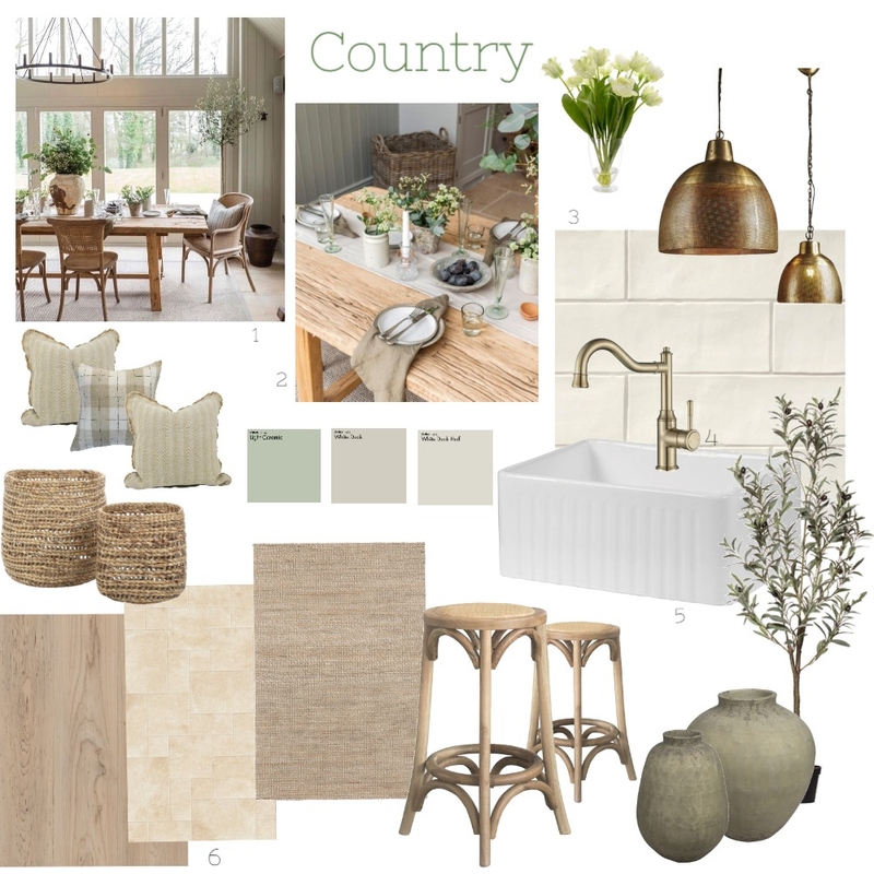 Country Mood Board by Sonya Ditto on Style Sourcebook