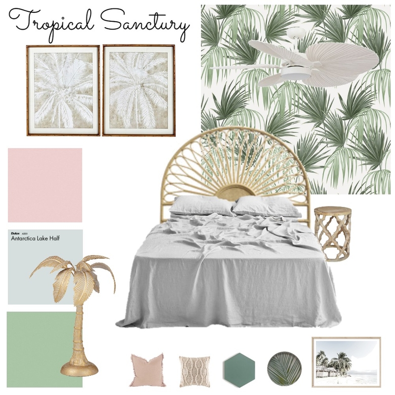 Tropical Assignment 3 Part A Mood Board by BergCreations on Style Sourcebook