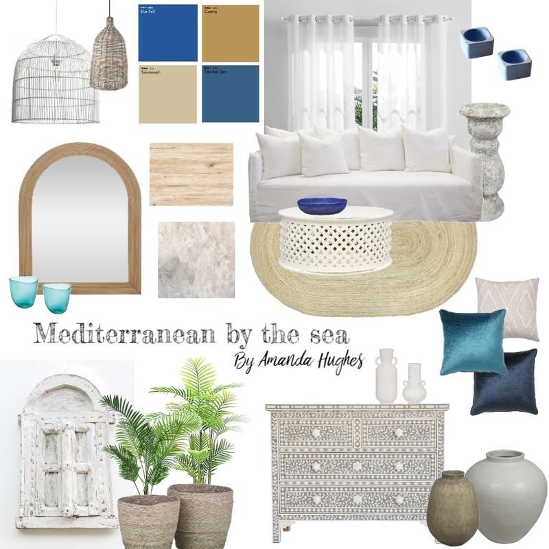 MEDITERRANEAN Mood Board by amandjade on Style Sourcebook