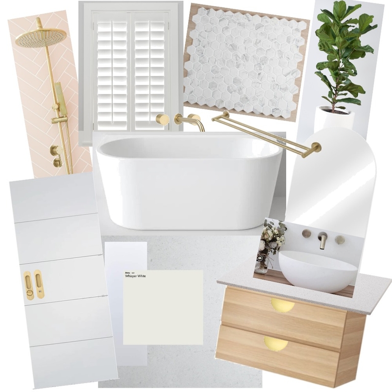 Bathroom Mood Board by kateepattison on Style Sourcebook