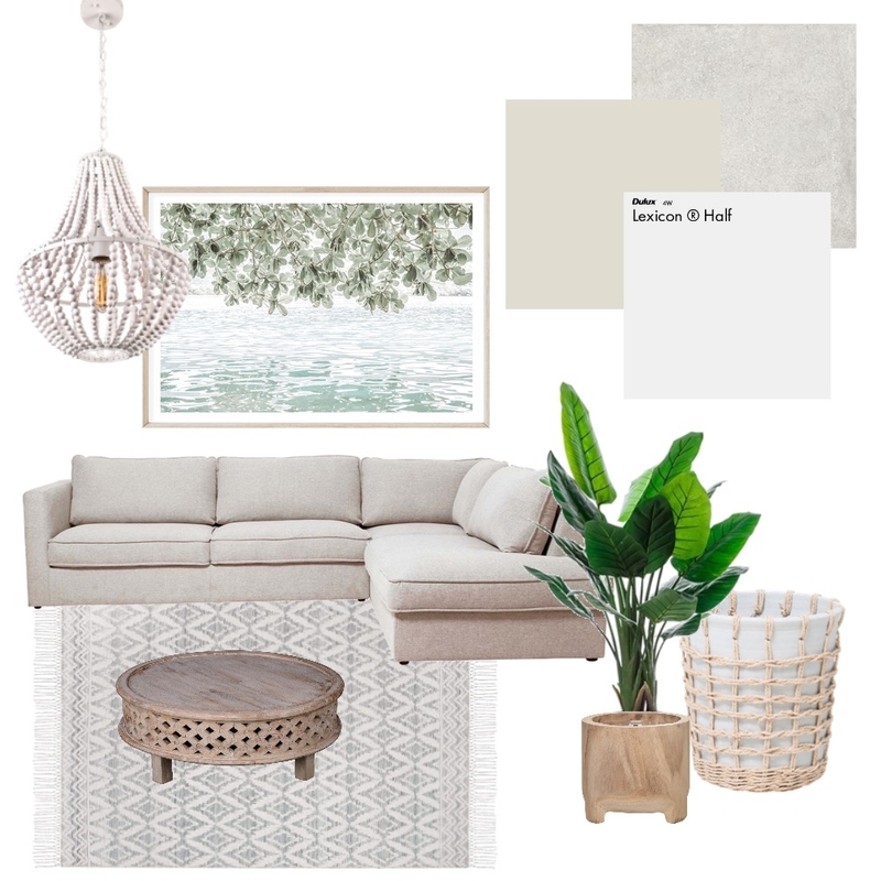 Relaxed Coastal Lounge Mood Board by RobertsonDesigns16 on Style Sourcebook