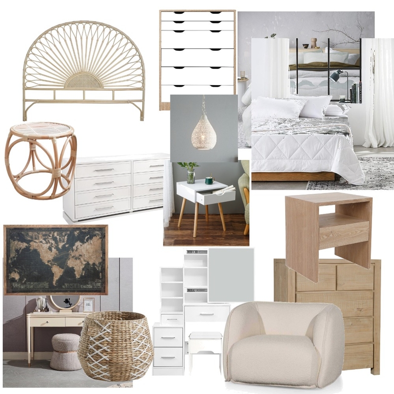 Girls Bedroom Mood Board by randajaber on Style Sourcebook