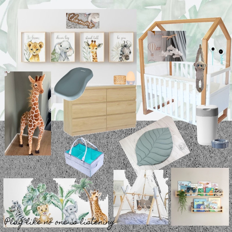 Nursery Mood Board by Jaimee Power on Style Sourcebook