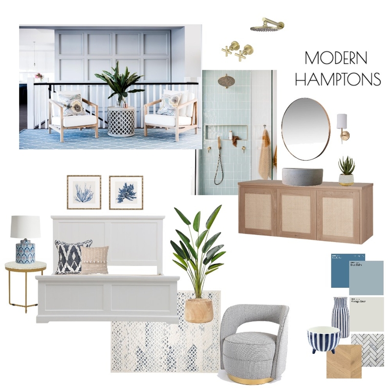 Modern Hamptons Mood Board by Trianka on Style Sourcebook