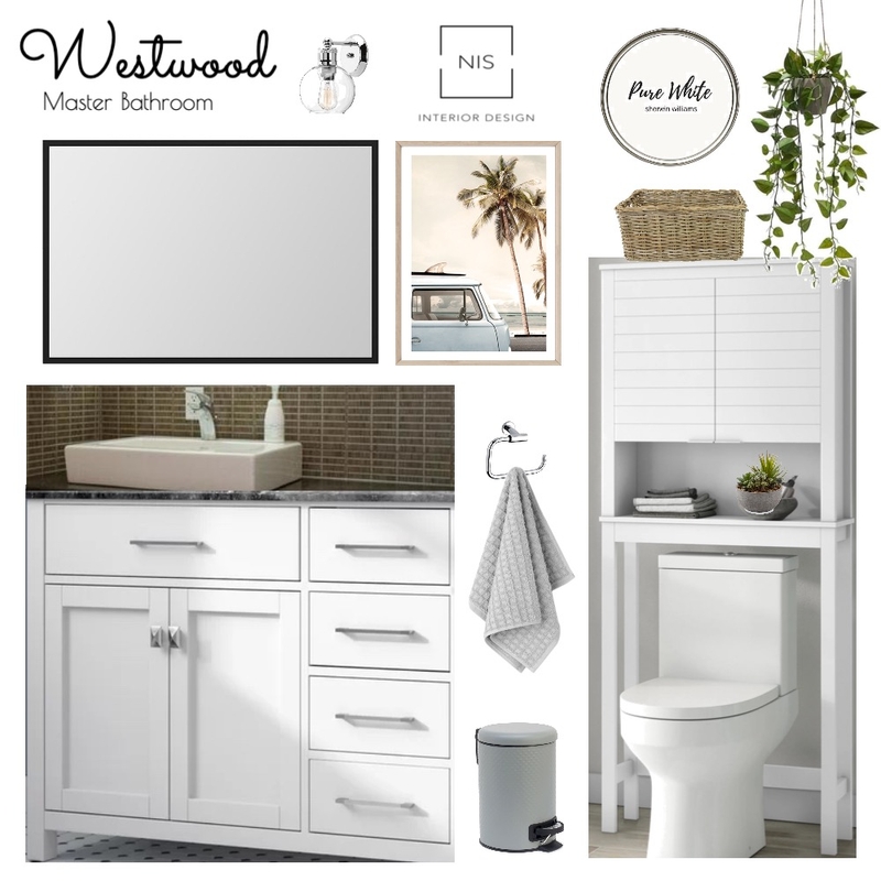 Westwood - Master Bathroom Mood Board by Nis Interiors on Style Sourcebook